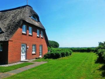 Ferienhaus für 7 Personen, mit Ausblick, mit Haustier auf den Nordfriesische Inseln