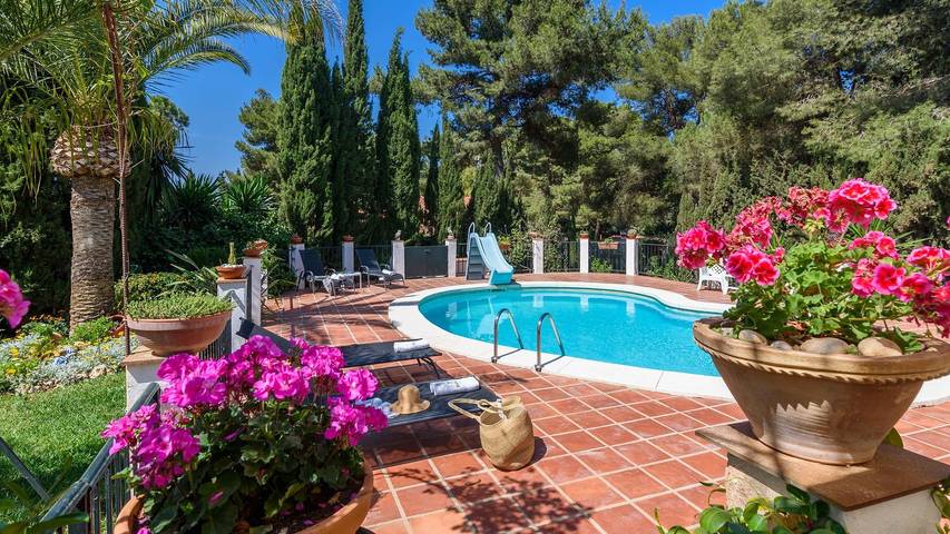 Chalet para 8 personas, con Balcón/Terraza y Piscina en Málaga