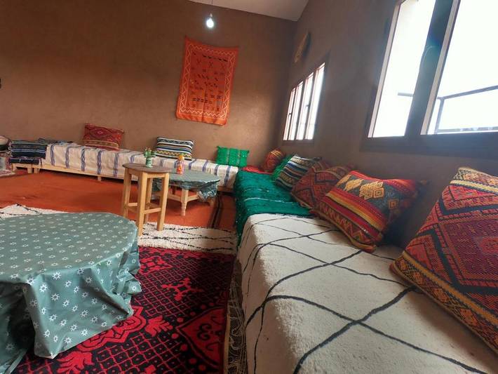 Tente pour 4 personnes, avec vue et jardin, animaux acceptés au Maroc - 4