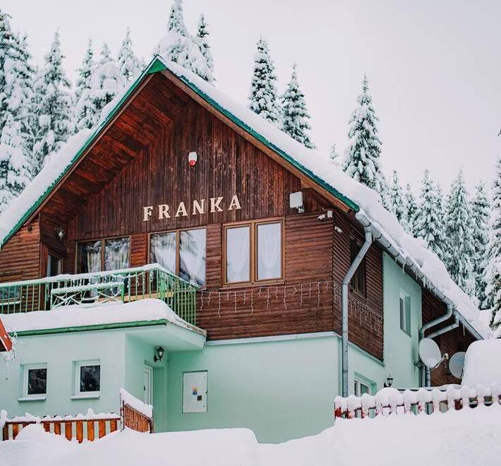 Dom dla 11 osób, z Balkon i Taras oraz Widok w Donovaly