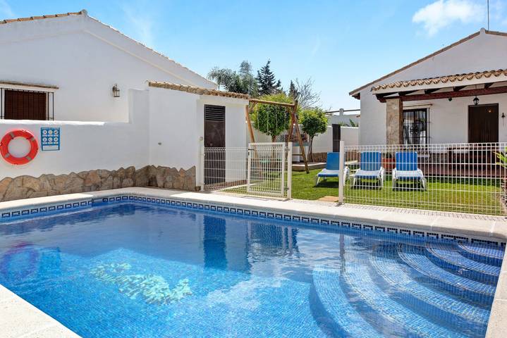 Casa de vacaciones para 6 personas, con Jardín en Costa de la Luz