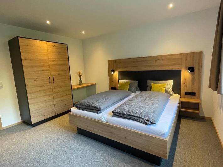 Ferienwohnung für 6 Personen, mit Terrasse und Ausblick in See
