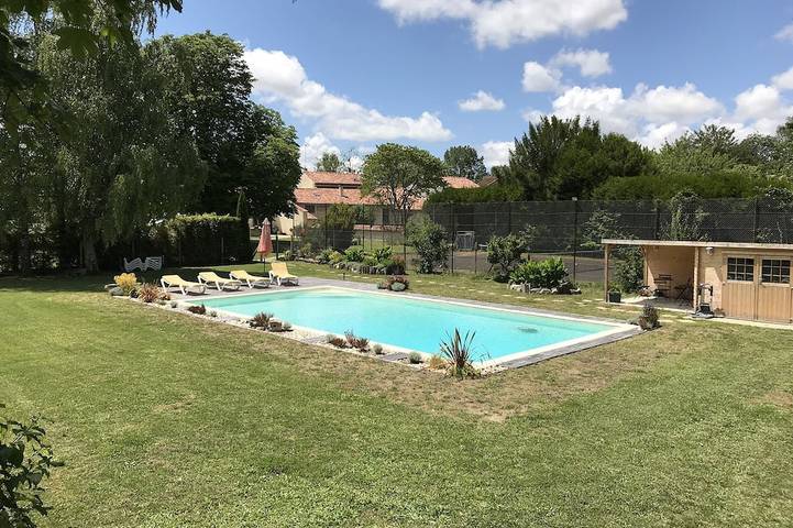 Gîte pour 6 personnes, avec jardin