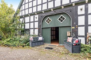 Gîte pour 4 personnes, avec sauna ainsi que jardin et terrasse, animaux acceptés dans Lubbecke