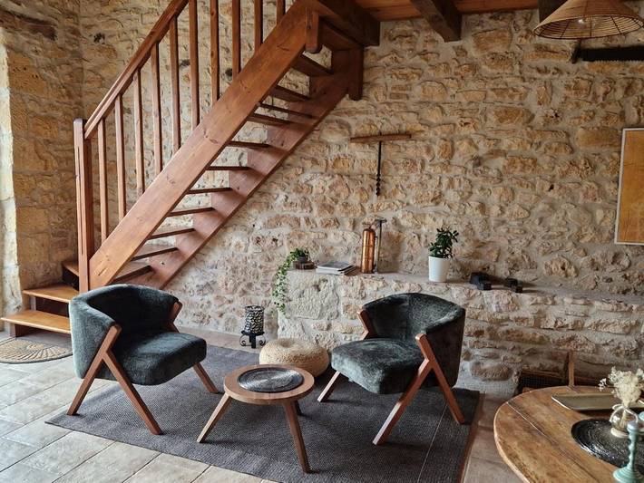 Location de vacances pour 2 personnes, avec jardin et vue à Gavaudun - 2