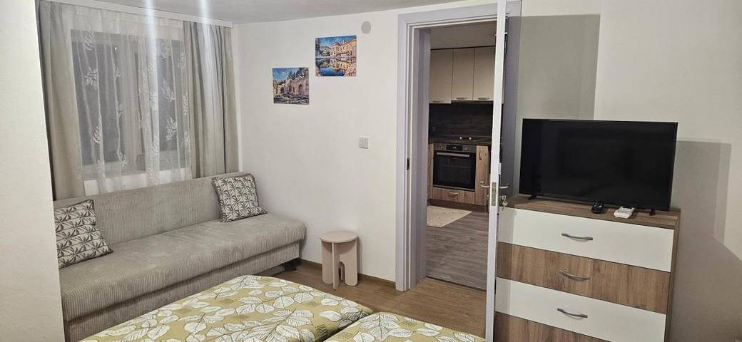 Appartement de vacances pour 4 personnes, avec Terrasse ainsi que Jardin et Vue