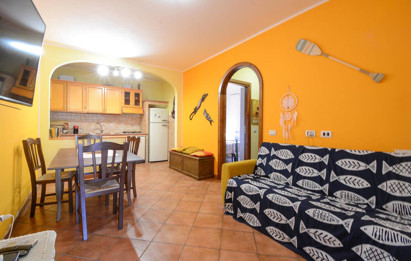 Appartement de vacances entier, Charmant appartement avec terrasse, Wi-Fi et accès à la plage à 2 km in Eden Beach, Sorso