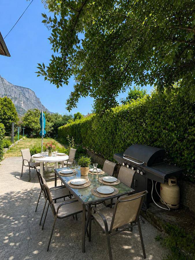 Maison de vacances pour 8 personnes, avec jardin ainsi que vue et terrasse