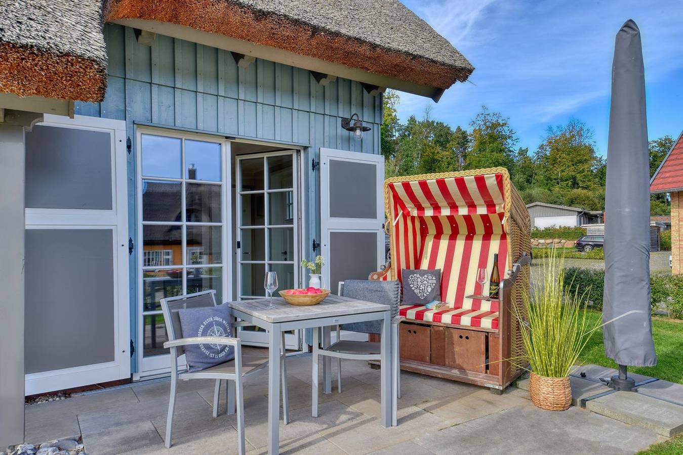 Neu gebaut, modern, exklusiv – das beschreibt das Feriendorf Klein Stresow in Klein Stresow, Putbus