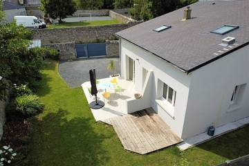 Gîte pour 4 personnes, avec terrasse et jardin, animaux acceptés à Regnéville-sur-Mer