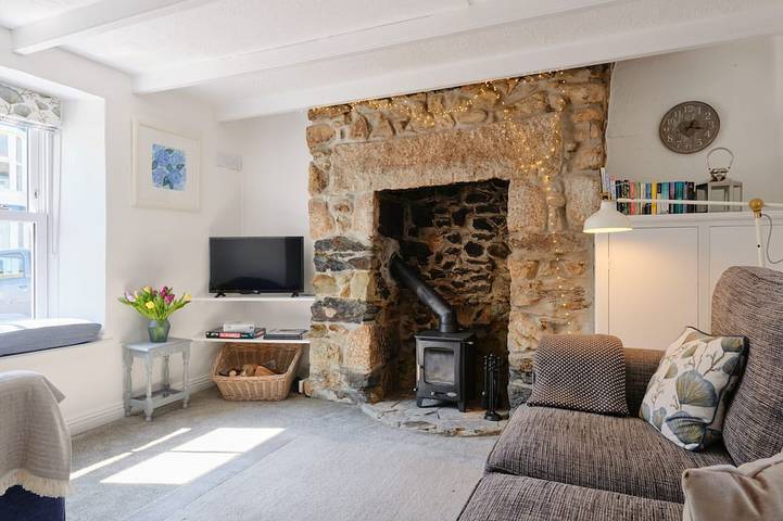 Cottage for 3 people, with garden, with pets in Porthleven