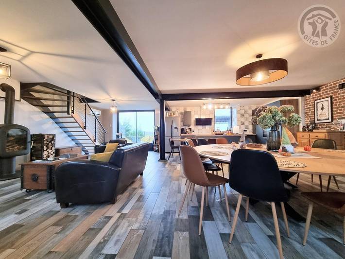 Gîte pour 12 personnes, avec sauna et jacuzzi ainsi que jardin et terrasse - 1