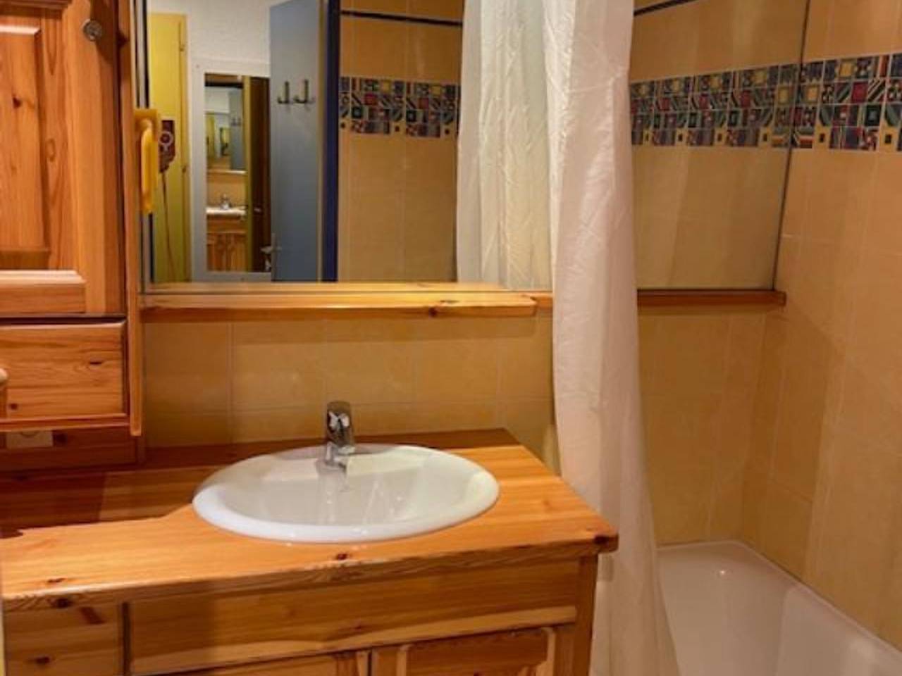 Ganzes Studio, Les Menuires - Wohnung 4 Pers, 32m², Wifi, Haustiere erlaubt in Les Menuires, Saint-Martin-de-Belleville