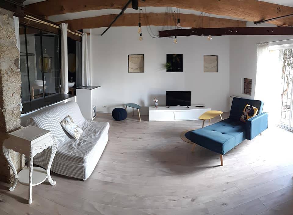 Appartement entier, Le Loft in Balaruc-le-Vieux, Côte d'Améthyste