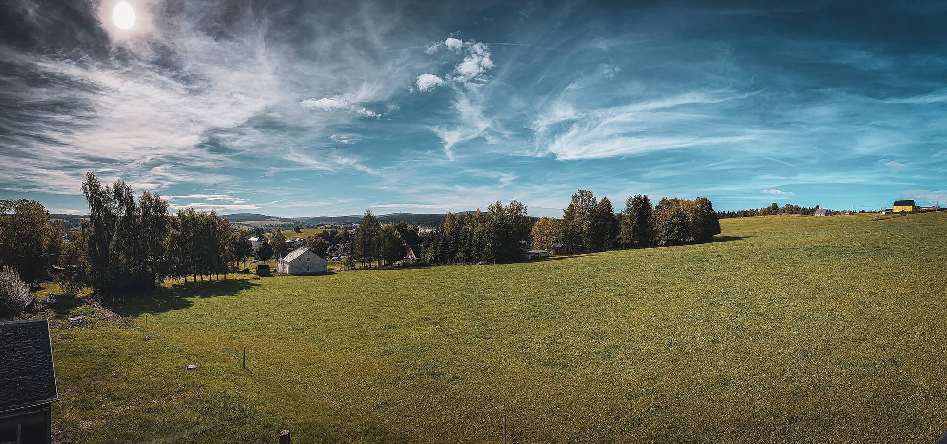 Ganze Wohnung, Ferienwohnung 'Bärenstein - Pano-Blick 1' mit Bergblick, Balkon und Wi-Fi in Bärenstein, Erzgebirge