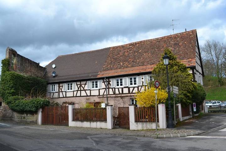 Ferienhaus für 15 Personen, mit Garten und Ausblick in Wissembourg