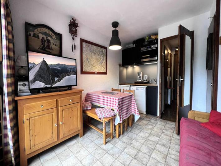 Chalet pour 4 personnes, avec balcon à La Clusaz - 3