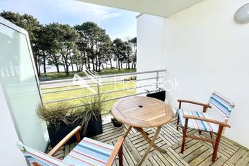Gîte pour 4 personnes, avec balcon, animaux acceptés dans Port du Kernével