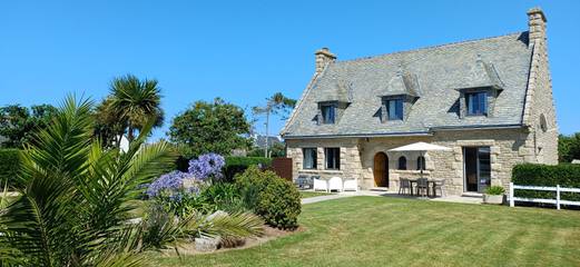 Cottage pour 6 personnes, avec terrasse et jardin à Plouescat