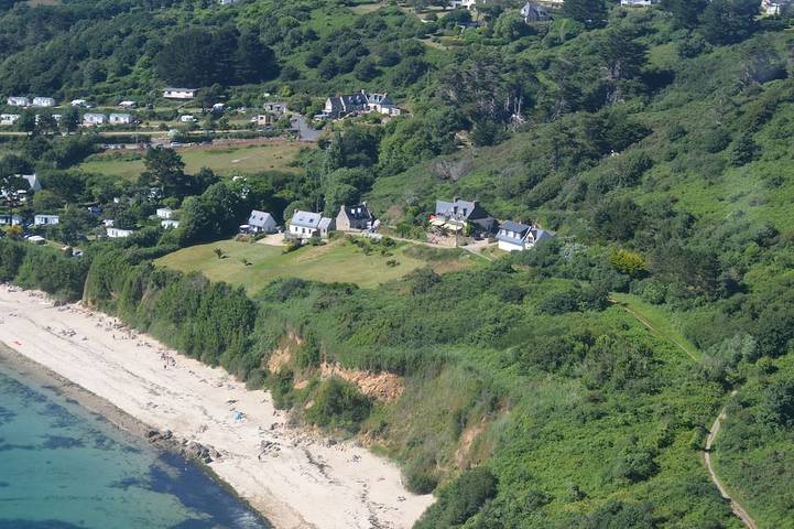 Gîte pour 4 personnes, avec jardin et balcon dans Plage de Port-Mabo