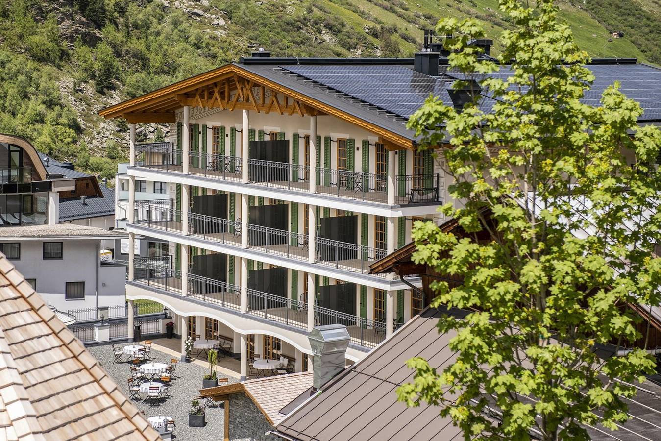Hotel Restaurant Grünerhof in Obergurgl, Ötztaler Alpen