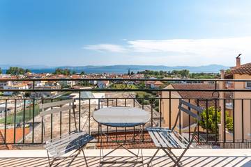 Gîte pour 2 personnes, avec jardin et balcon dans Kavos