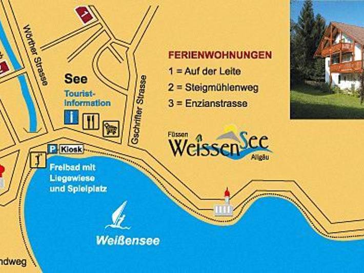 Ferienhaus für 7 Personen, mit Garten und Balkon, kinderfreundlich in Füssen - 4