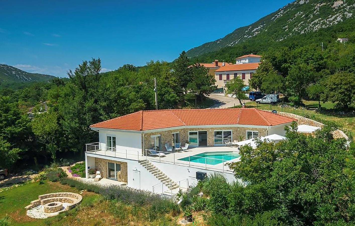 Ferienhaus für 12 Personen mit Garten in Jadranovo, Primorje-Gorski Kotar