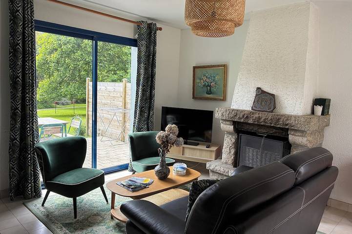 Gîte pour 4 personnes, avec jardin, animaux acceptés à Sizun