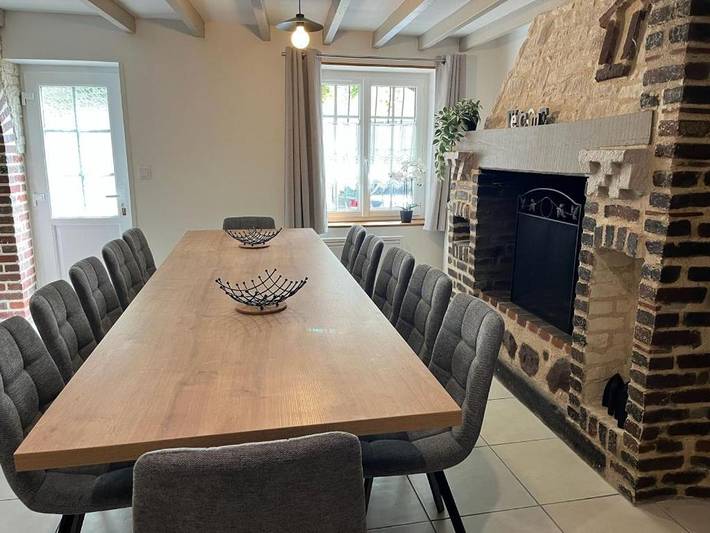 Location de vacances pour 12 personnes, avec Terrasse à Jumièges - 4