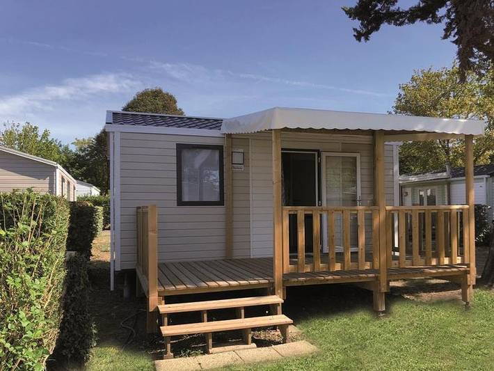 Camping Bleu Mer - Mobilhome 2 personas - Ibiza Solo Confort in Saint-Georges-de-Didonne, Côte de Beauté