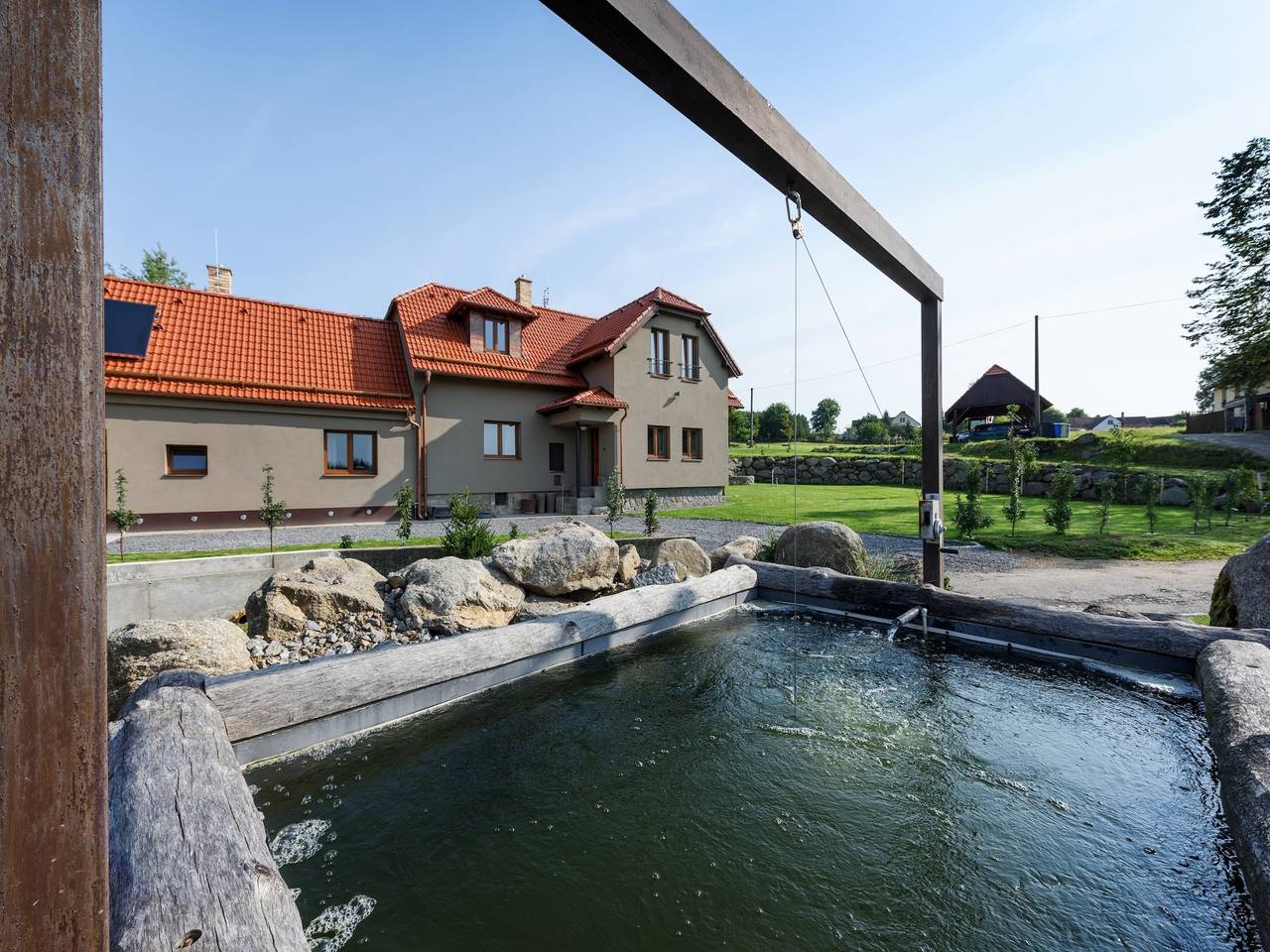 Villa in Varvažov mit Garten und Grill in Pisek und Umgebung