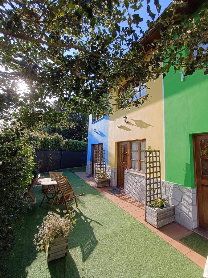 Apartamento para 4 personas, con jardín y vistas en Muros de Nalón