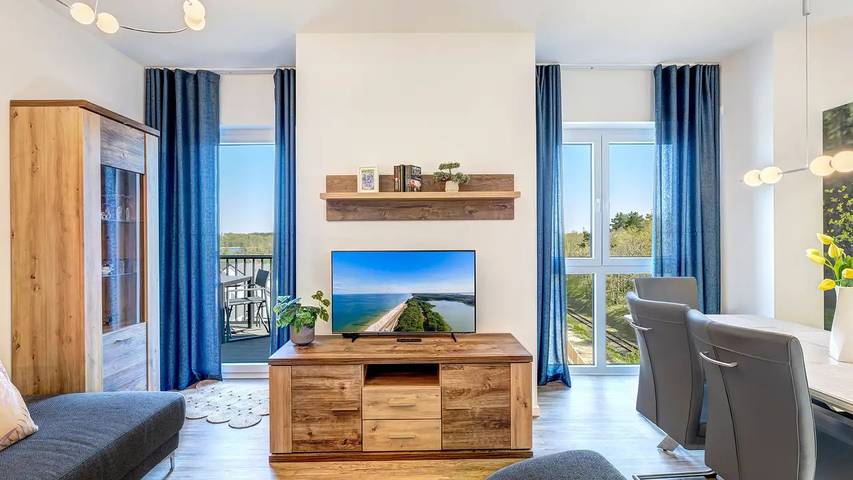Ferienwohnung für 4 Personen, mit Balkon in Kölpinsee