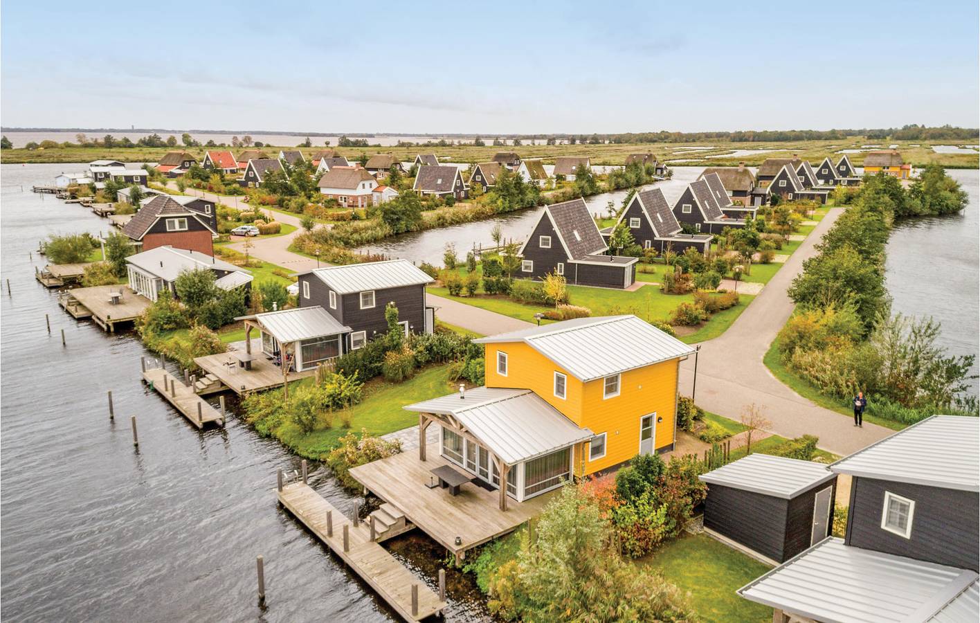 Ferienhaus für 6 Personen mit Terrasse in Giethoorn, Nationalpark Weerribben-Wieden