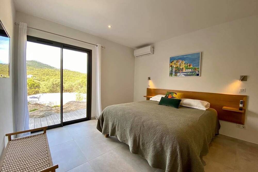 Neue Villa **** 145m² - Beheizter Pool - In der Nähe der Strände von L'Ile-Rousse in Monticello, Calvi und Umgebung