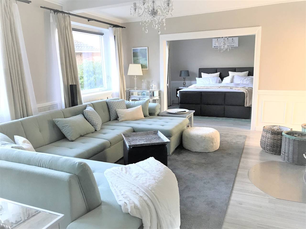 Ferienhaus 'Sonnenschein' mit privater Terrasse, privatem Garten und Wi-Fi in Janneby, Grünes Binnenland