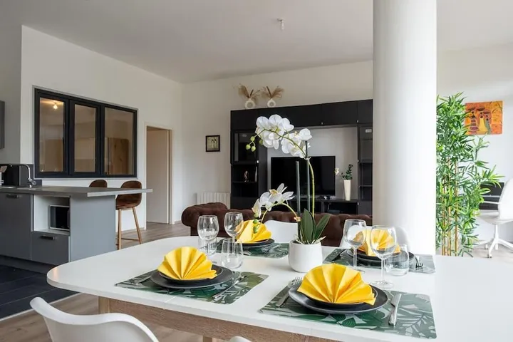 Apartamento de vacaciones para 6 personas, con terraza y jardín - 1