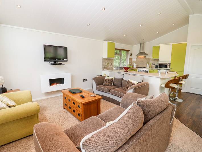 Lodge pour 4 personnes avec jardin in Gloucestershire