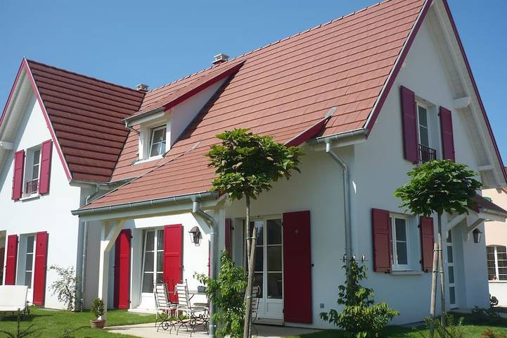 Maison de vacances pour 6 personnes, avec jacuzzi et sauna ainsi que terrasse et jardin - 1