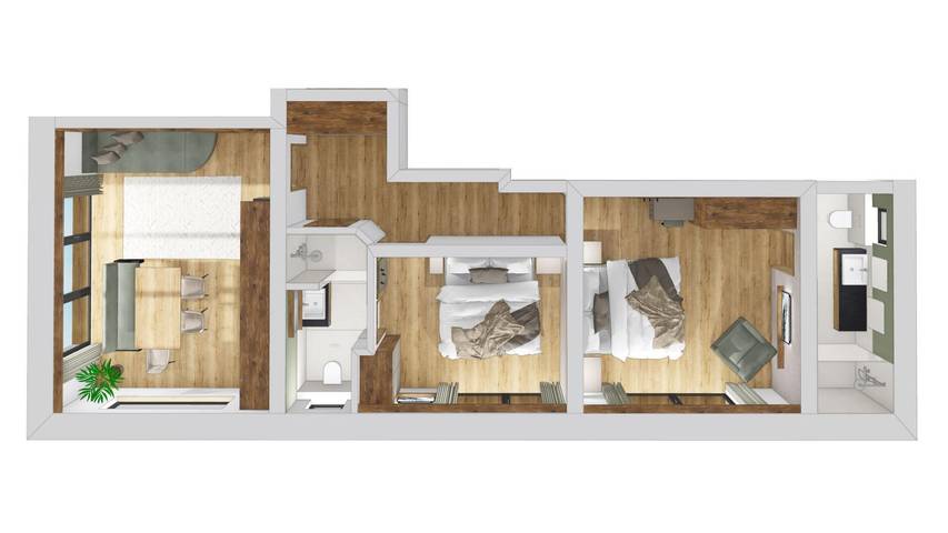 Ferienwohnung für 5 Personen, mit Terrasse und Garten sowie Sauna, kinderfreundlich in Neustift im Stubaital - 4