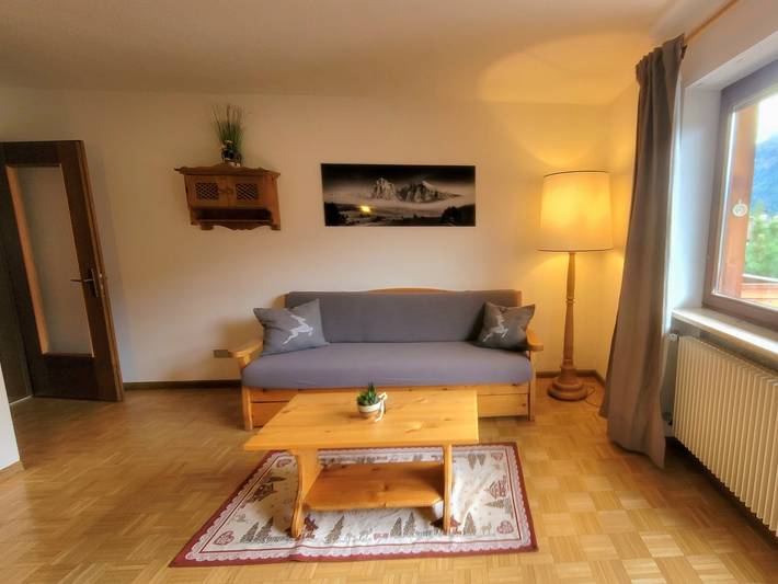 Appartamento intero, Appartamento 'Casa Rustica App Seceda Duo' con vista montagna, giardino comune e balcone in Ortisei, Dolomiti Superski