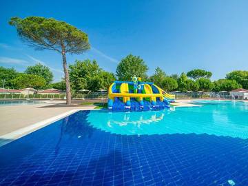 Camping für 6 Personen, mit Kinderpool in Emilia-Romagna