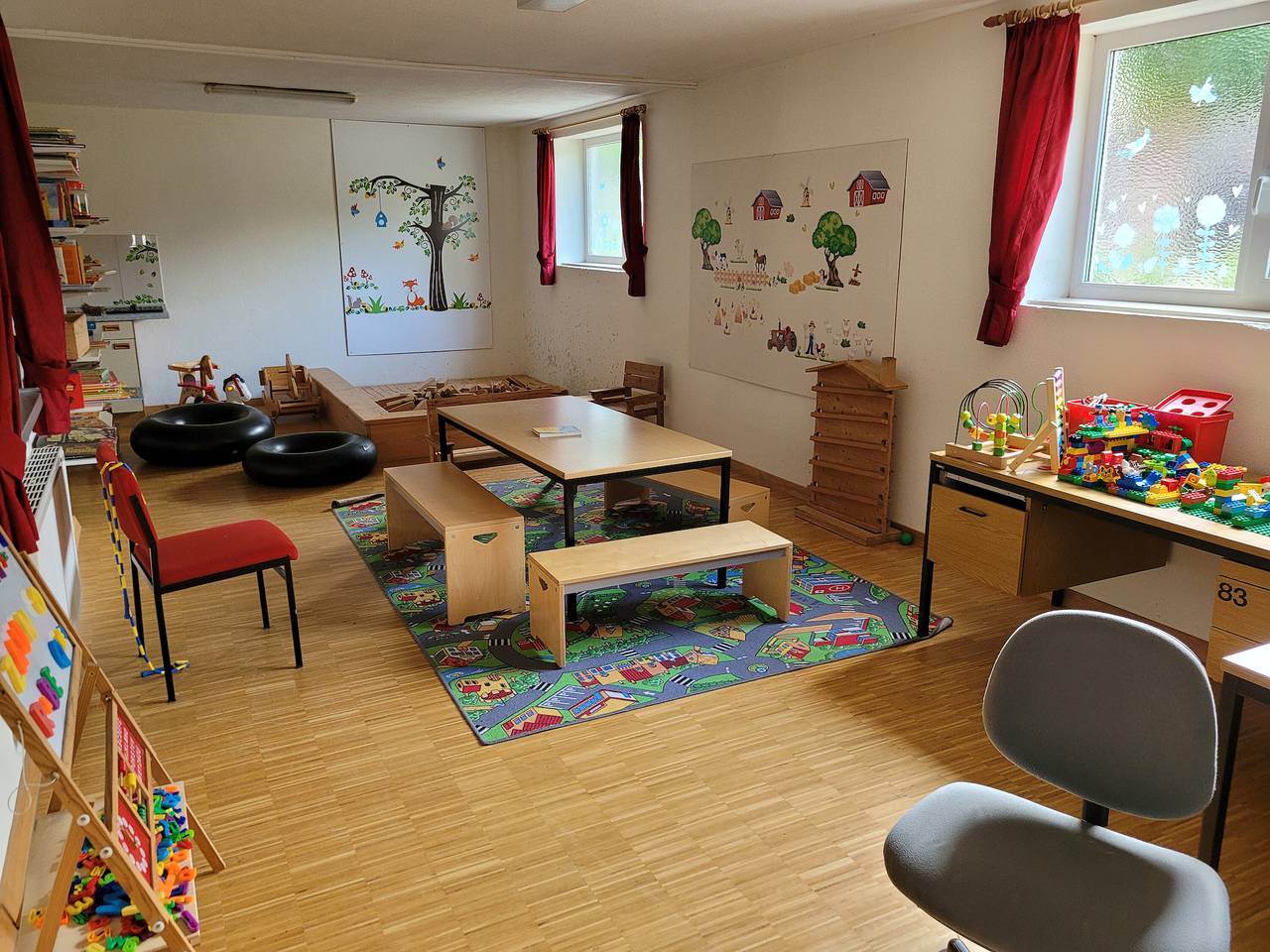 Ganze Wohnung, Apartment 'Ost' mit Gemeinschaftsgarten, Wlan und Klimaanlage in Deggenhausertal, Bodenseekreis
