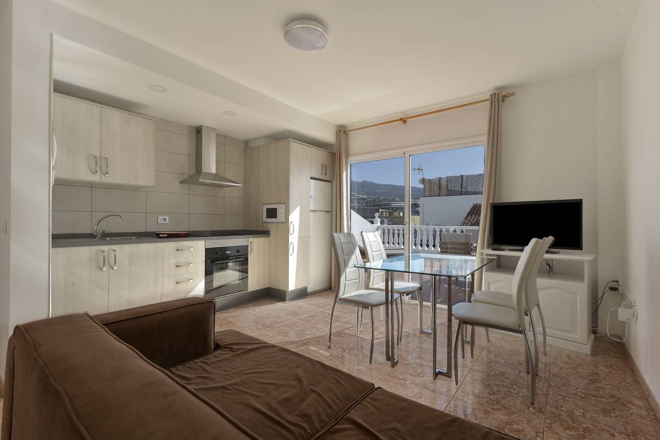 Ganze Wohnung, Ferienwohnung "Gaviota" in Playa San Juan nahe dem Strand mit Meerblick in Playa San Juan, Guía de Isora