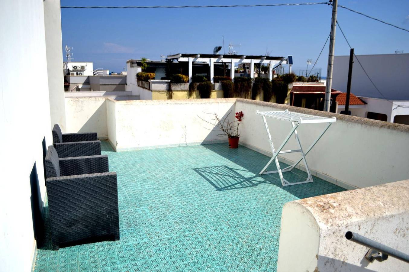 Ll02 Casa Vacanze Umi Primo Piano Per 7 Pax' con Balcone in Melendugno, Provincia di Lecce