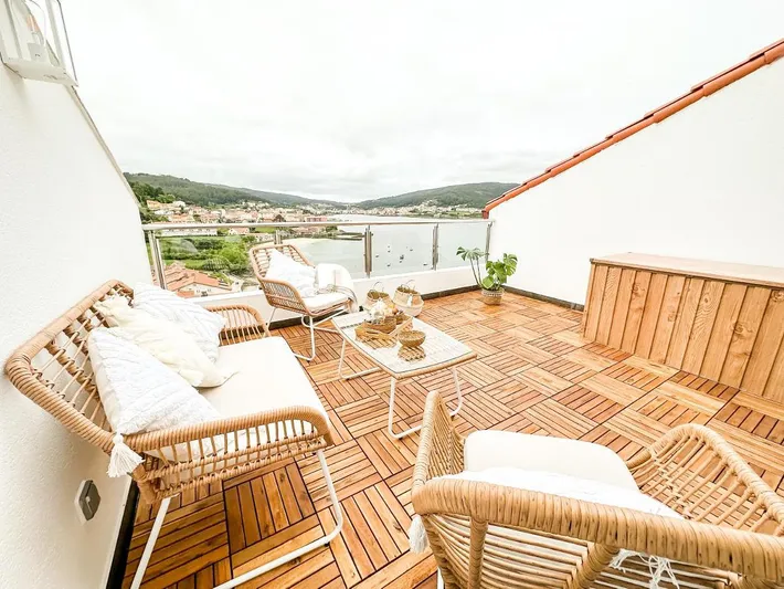 Apartamento de vacaciones para 5 personas, con vistas y terraza - 1