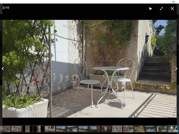 Gîte pour 2 personnes, avec piscine ainsi que vue et jardin à Saint-André-de-la-Roche - 4