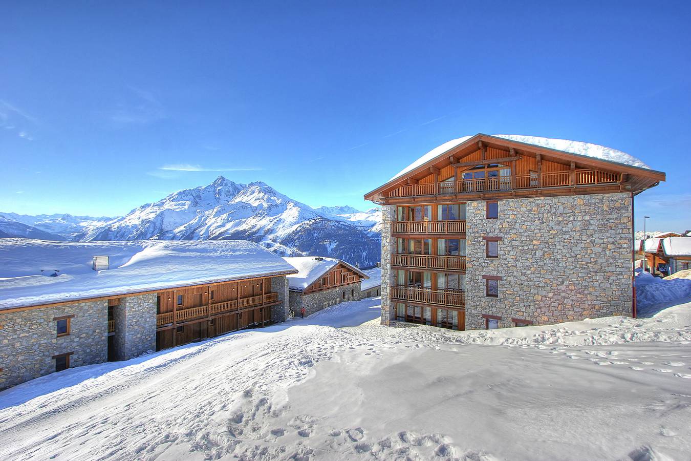 Ganze Wohnung, Les Balcons de la Rosière - 2 Zimmer Appartement für 2-4 Personen in La Rosière, Montvalezan