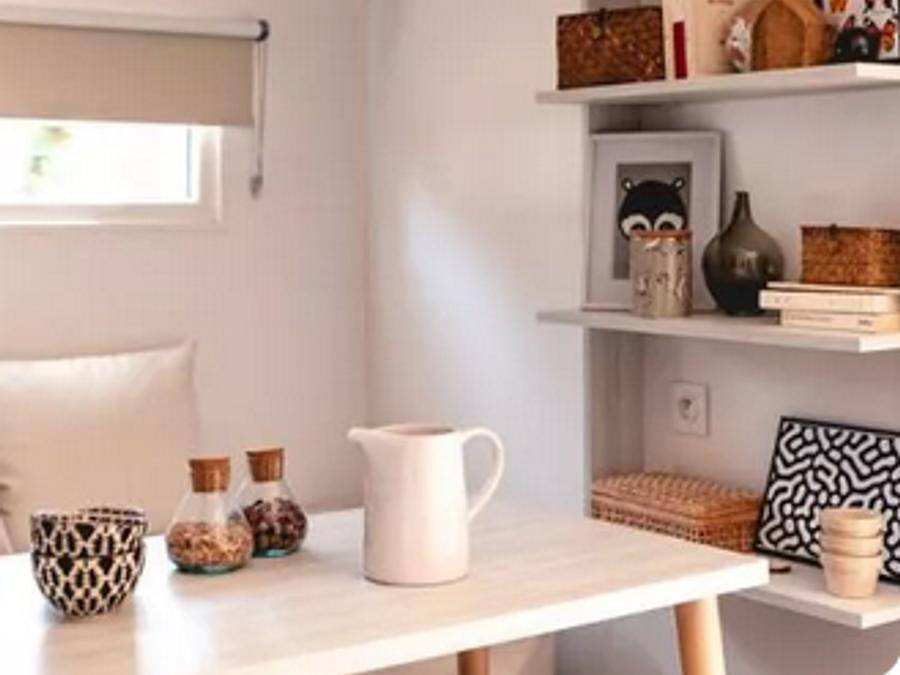 Flower Camping Le Mas de Mourgues - Tienda de lona y madera 4 personas - Ecrin Cocoon Insolite 16m² (sin sanitarios) 2 habitaciones + Terraza cubierta 14 m² + Tv + Kitchenette 4 personas in Vauvert, Costa mediterránea (Francia)